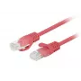 Lanberg PCU5-20CC-0300-R Cat.5e UTP -patch-kaapeli, 3 m, punainen, 10 kpl:n pakkaus