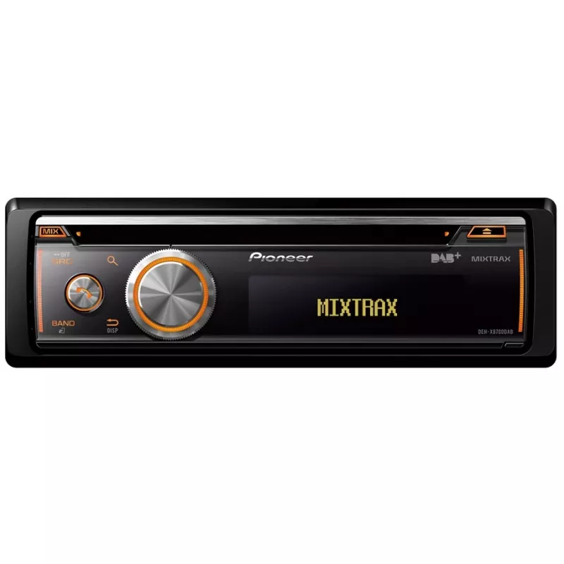 Car Media Receiver Pioneer DEH-X8700DAB musta
