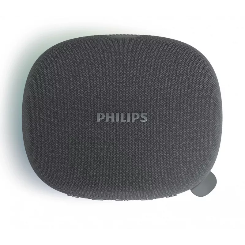 Bluetooth-kaiutin Philips TAS2307BK/00 integroiduilla valoilla, langaton äänentoisto