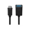 Belkin USB 3.0 USB-C – USB-A -sovitin, 5 Gbps, musta