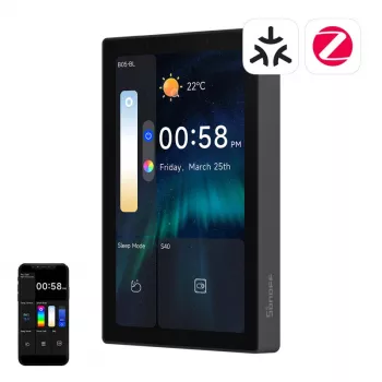 SONOFF NSPanel Pro 120 älyohjauspaneeli Matter WiFi/Bluetooth/ZigBee (musta)