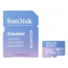 SanDisk Creator MicroSD-muistikortti 256 GB, suuret siirtonopeudet jopa 190 MB/s