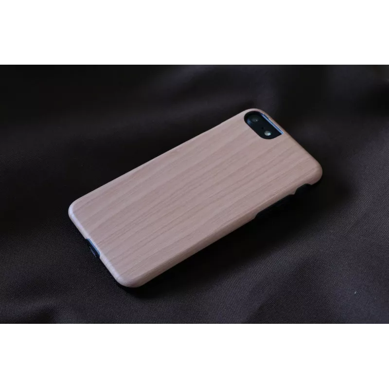 Puhelinkotelo iPhone 7/8 — Man and Wood Ampero, musta