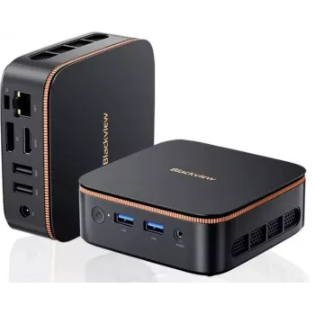 Blackview MP20 16 GB SSD 512 GB Win 11 Pro - minitietokone, musta