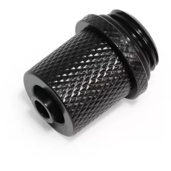 Alphacool 17643 liitin messinki musta 17 mm × 17 mm × 21 mm