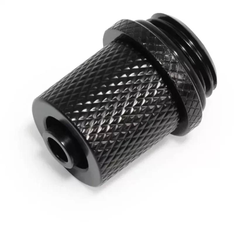 Alphacool 17643 liitin messinki musta 17 mm × 17 mm × 21 mm