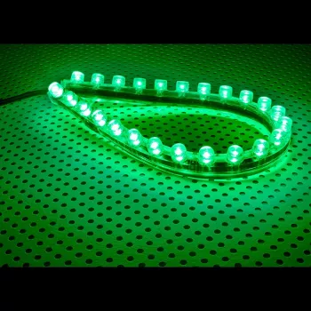 Lamptron FlexLight Standard - 24 LEDs - myrkynvihreä