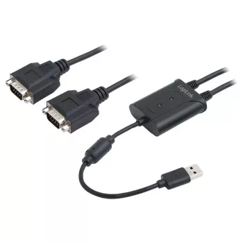 USB 2.0 - 2x sarjaporttiadapteri