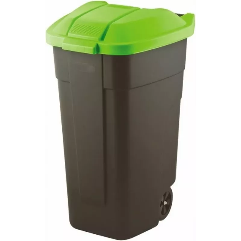 Curver 214125 jäteastia 110 L suorakaiteen muotoinen muovi musta, vihreä