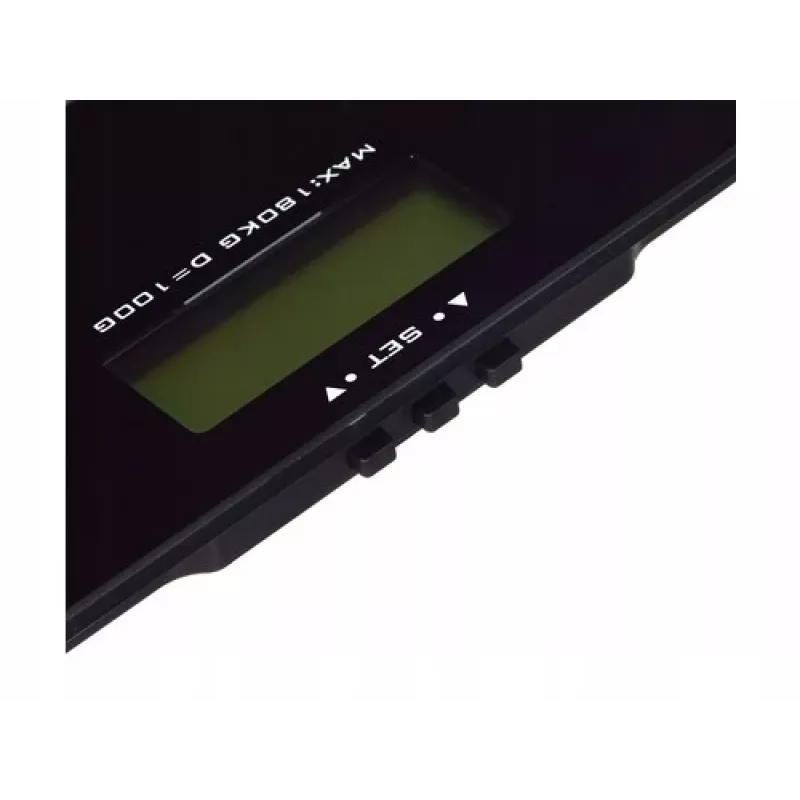 Henkilövaaka Esperanza EBS018K – elektroninen, 180 kg, musta
