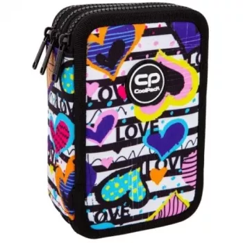 Kolmikerroksinen penaali varusteilla CoolPack Jumper 3 DIARY