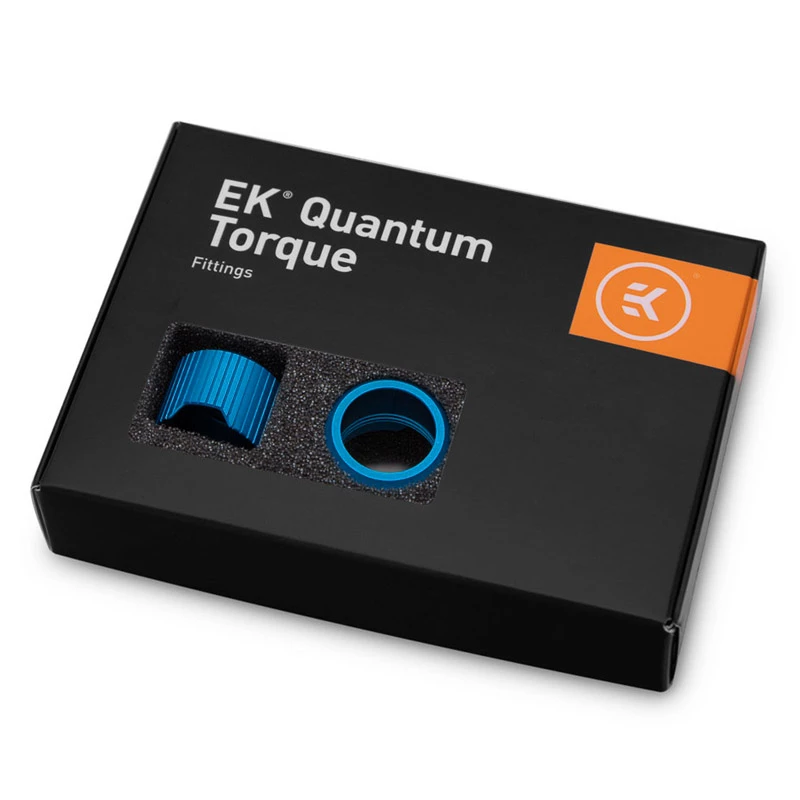 Kiristysrengas EK Water Blocks EK-Quantum Torque 6 kpl:n pakkaus STC 16 sininen