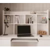 KUBA työpöytäsarja + Extension Piece, valkoinen