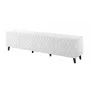 TV-taso cama meble ASTI 200×42×52 cm valkoinen matta