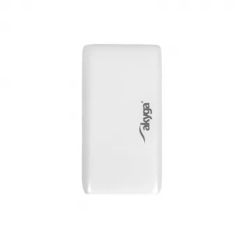Akyga AK-CH-32 ohut GaN-USB-C-laturi 65 W, 2 x USB-C PD, valkoinen