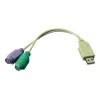 LogiLink sovitin USB - 2x PS/2 AU0004A