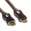 Roline - verkkokaapeli - RJ-45 (M) - RJ-45 (M) - 30 m - STP - CAT 5e - vaaleanharmaa