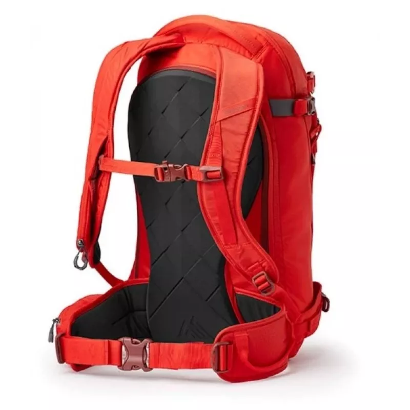 Gregory Targhee vaellusreppu S/M 26 l punainen