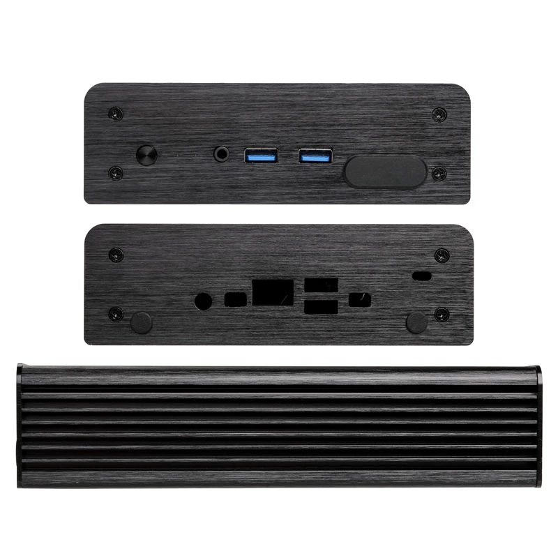 PC-kotelo Akasa Newton MC Small Form Factor (SFF) musta