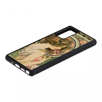 Suojakotelo Man and Wood Galaxy Note 20 primrose musta