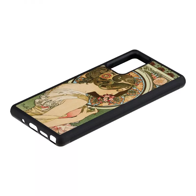 Suojakotelo Man and Wood Galaxy Note 20 primrose musta