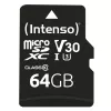 Muistikortti Intenso 64 GB MicroSDXC UHS-I Class 10 3433490