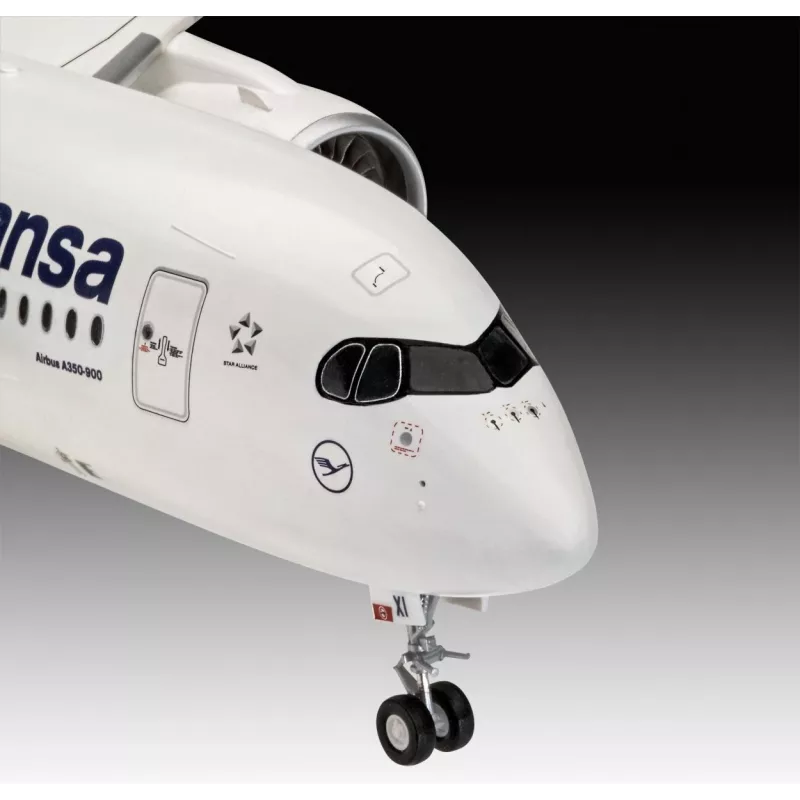 Revell 03881 Airbus A350-900 Lufthansa muovinen pienoismallisarja, 1:144