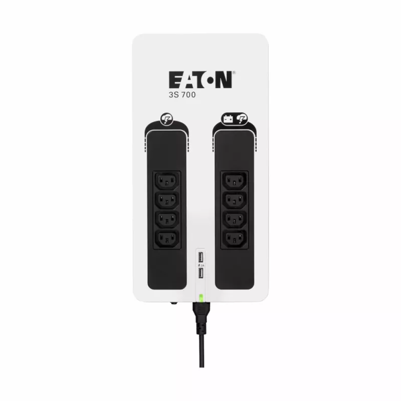Eaton 3S700I UPS (keskeytymätön virransyöttö) standby (offline) 0,7 kVA 420 W 8 AC-lähtöä