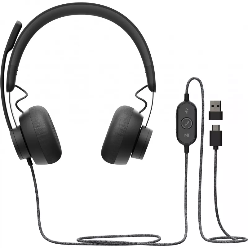 Henkilökohtainen videoneuvottelujärjestelmä Logitech Zone Wired UC