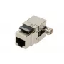 Kiilaliitin Extralink CAT6 STP RJ45, liitin, teräksenvärinen, 1 kpl
