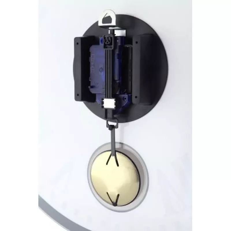 NeXtime kello 8162 Romana, Ø43 cm, seinäkello, valkoinen