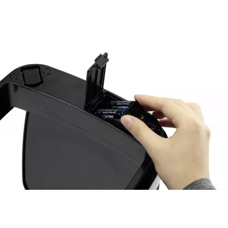 Durable TOUCH 12L suorakaiteen muotoinen ruostumaton teräs hopea musta