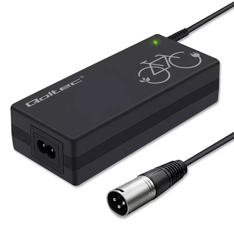 Laturi sähköpyörään 36V 42V 2A 3P XLR 18mm