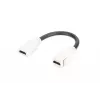 Digitus HDMI 2.0 Keystone -moduuli 12 cm kaapelilla (liitin/liitin)