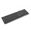 NATEC NÄPPÄIMISTÖ TROUT SLIM USB, US-LAYOUT, MUSTA