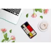 iKins älypuhelinkotelo iPhone XS Max Mondrian musta – suojakansi, kova kuori
