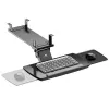Maclean pöydänalainen näppäimistöteline, säädettävä, maks. 5 kg, musta, MC-156 B