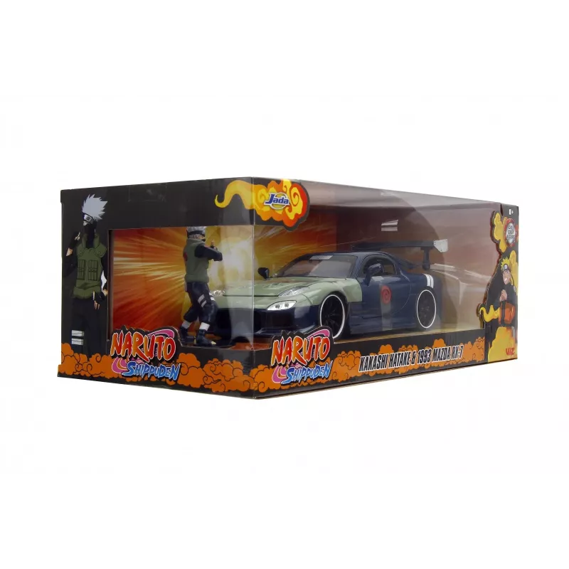 Jada Toys NARUTO - Kakashi Hatake & 1993 Mazda RX-7 1:24