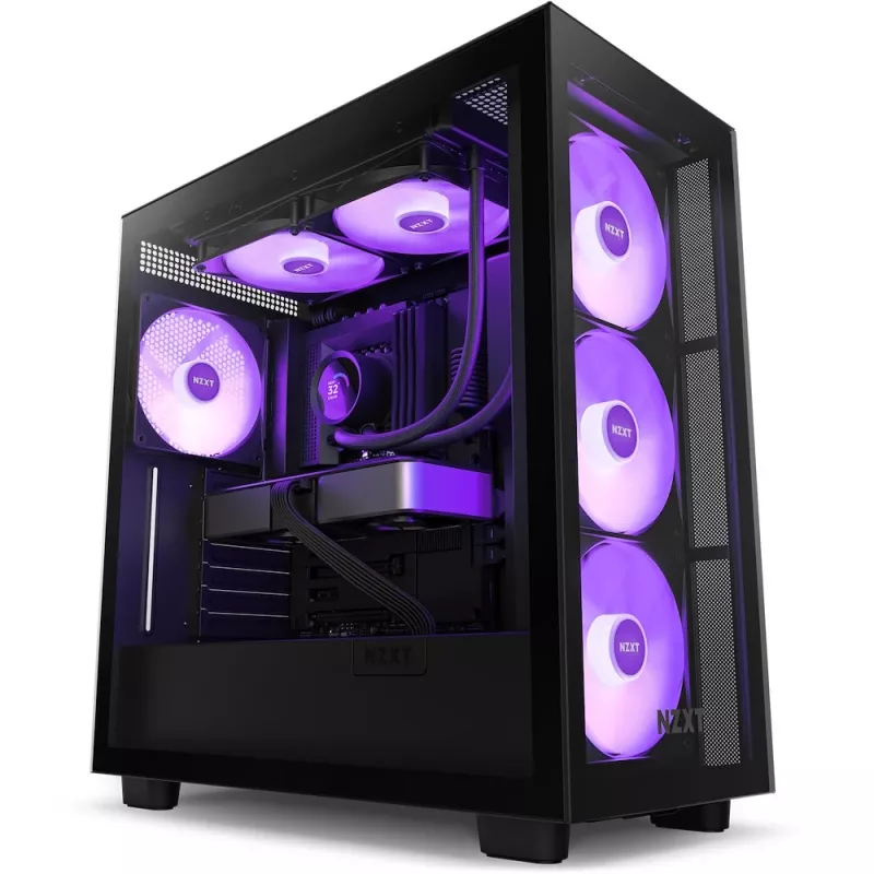 All-in-One-nestekylmälaite NZXT Kraken 280 RGB 14 cm musta