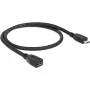 USB-kaapeli Micro-USB B DeLOCK 83567 0,5 m