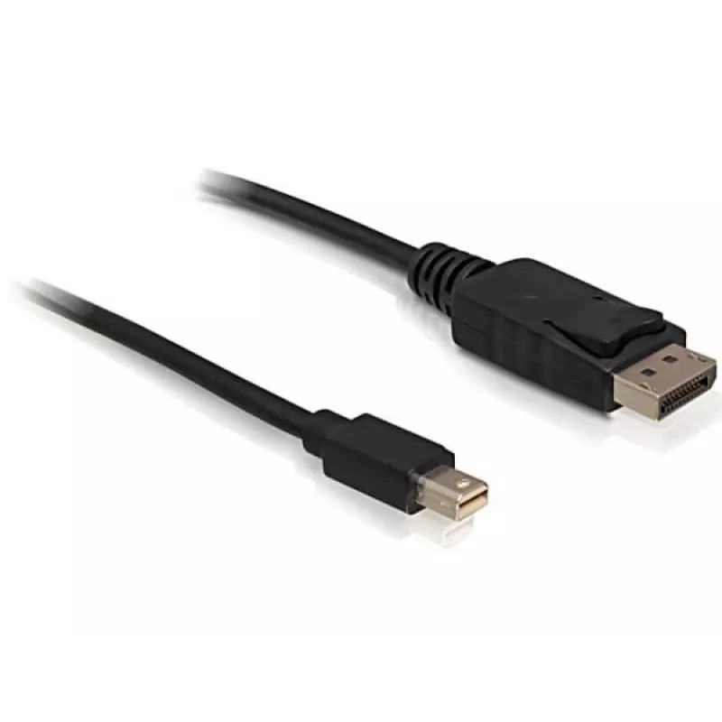 Displayport-kaapeli DeLOCK 82698 1 m mini DisplayPort - Displayport musta