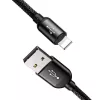 BASEUS Colorfone CAMLT-BSY01 USB-kaapeli 1,2 m USB A 3 x USB C musta, punainen, sininen