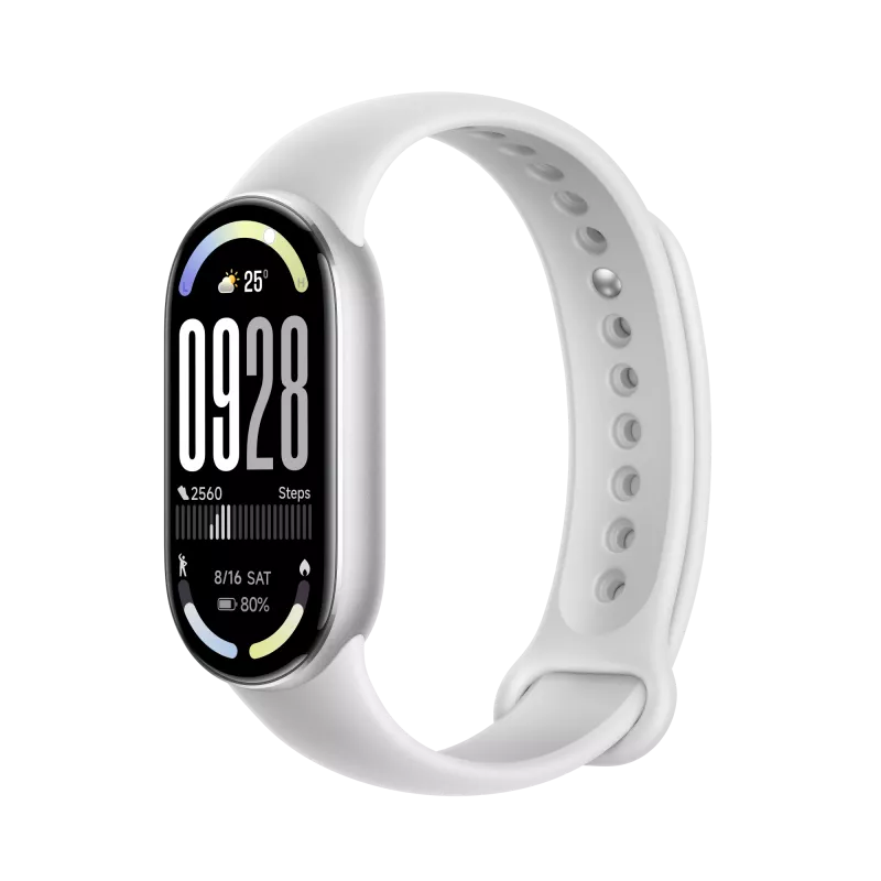 Älykello Xiaomi SmartBand 10 hopea AMOLED BT