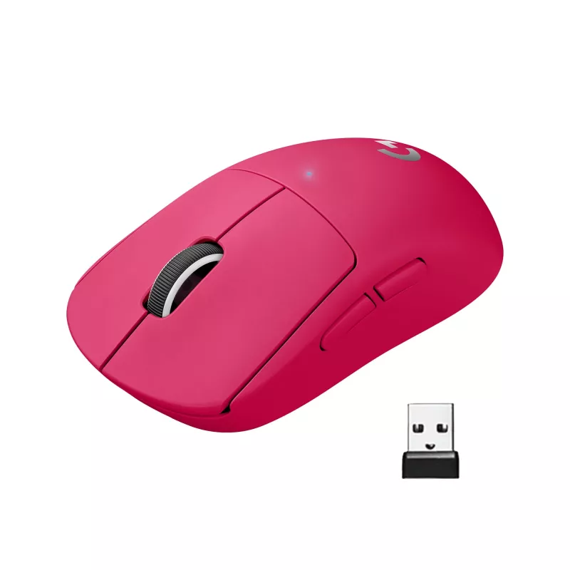 Logitech PRO X SUPERLIGHT langaton hiiri magenta hiiri (910-005957)