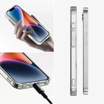 4smarts Premium - 360° suojasarja - takakansi matkapuhelimelle - MagSafe-yhteensopiva - termoplastinen polyuretaani (TPU)