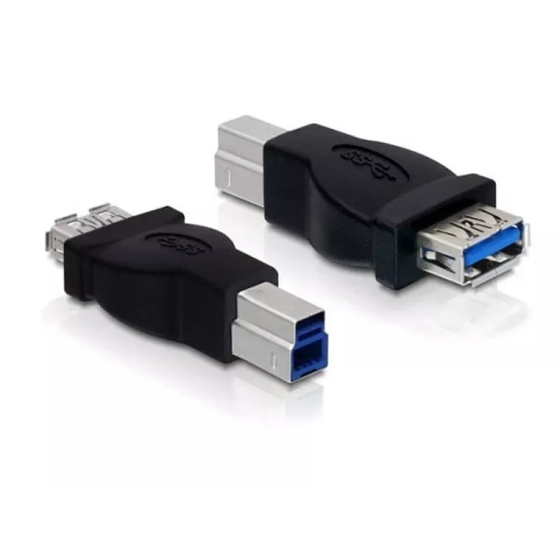 USB-sovitin DeLOCK USB 3.0-B M - USB 3.0-A FM 65179