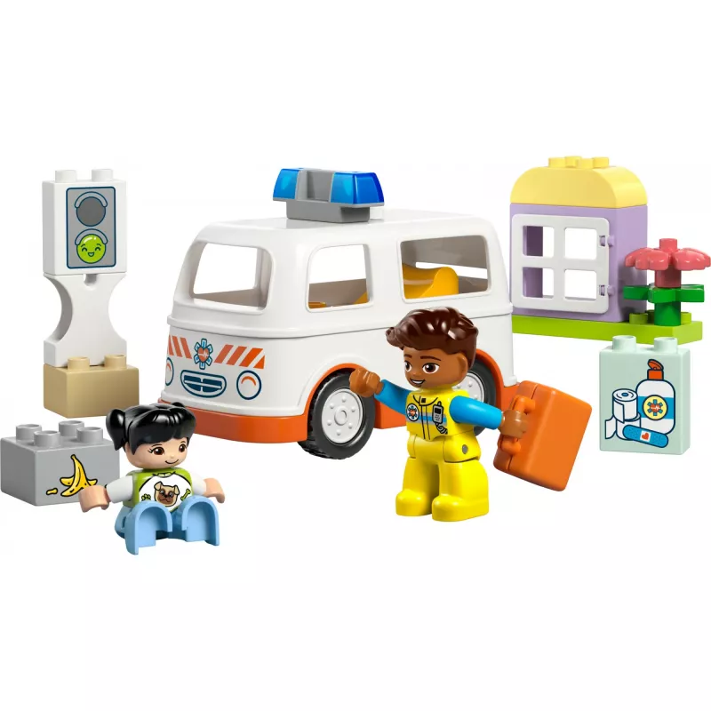 LEGO DUPLO 10447 ambulanssi ja kuljettaja