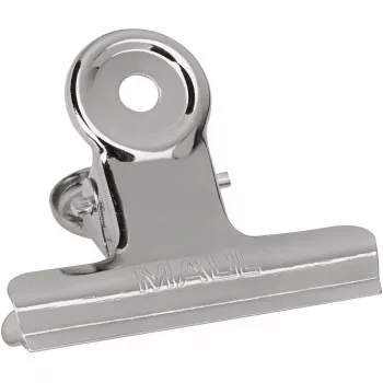 MAUL puristin metallia, väri: nikkeli, leveys: 50 mm puristusleveys: 20 mm, itsepalvelupakkaus (21750-96)