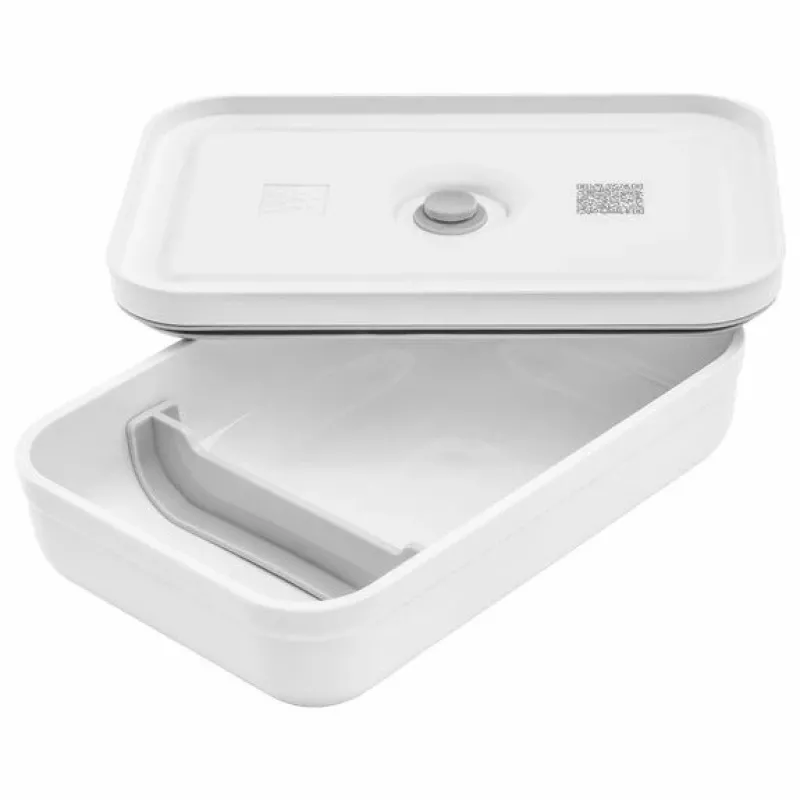 Lounasrasia ZWILLING FRESH & SAVE 1 l, muovi silikonitiivisteellä, harmaa/valkoinen