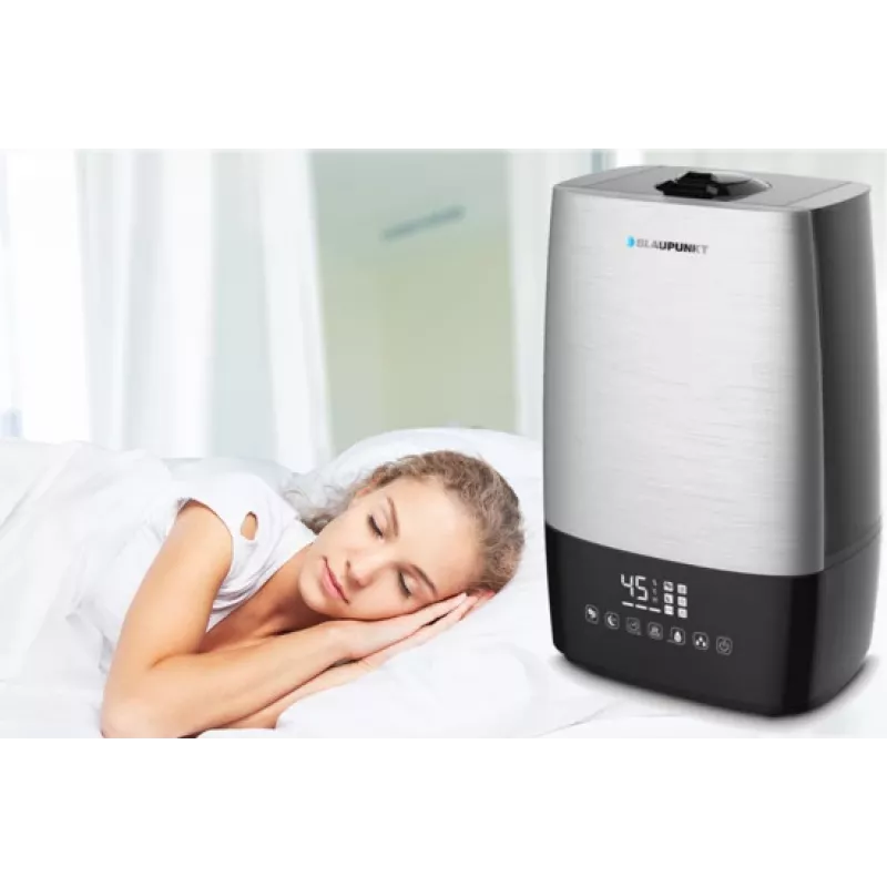 Ilmankostutin Blaupunkt AHS801 höyry 5 l musta hopea